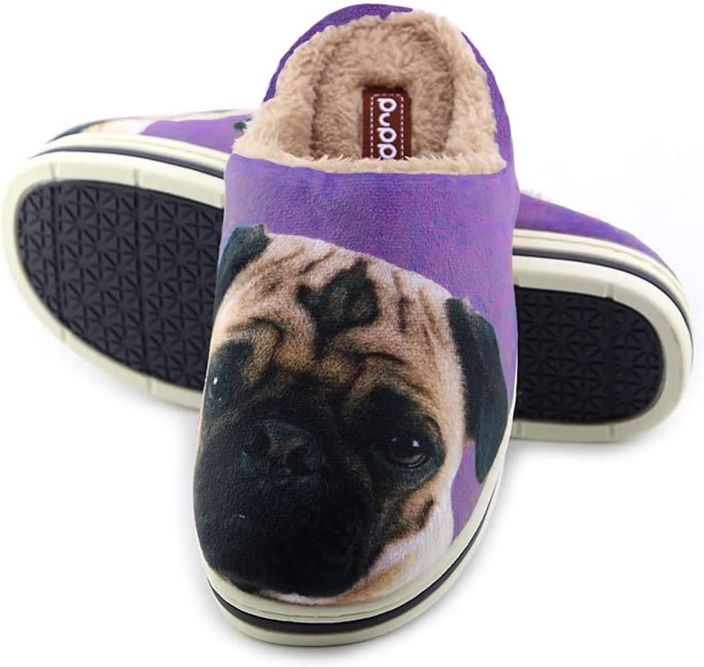 Унисекс тапочки AFISH с мопсом, мягкие хлопковые домашние тапочки на поролоновой подошве, удобные спальневые тапочки, милые домашние тапочки, подарок для любителей мопсов, фиолетовый
Унисекс тапочки AFISH с мопсом, мягкие хлопковые домашние тапочки на поролоновой подошве, удобные спальневые тапочки, милые домашние тапочки, подарок для любителей мопсов, фиолетовый
