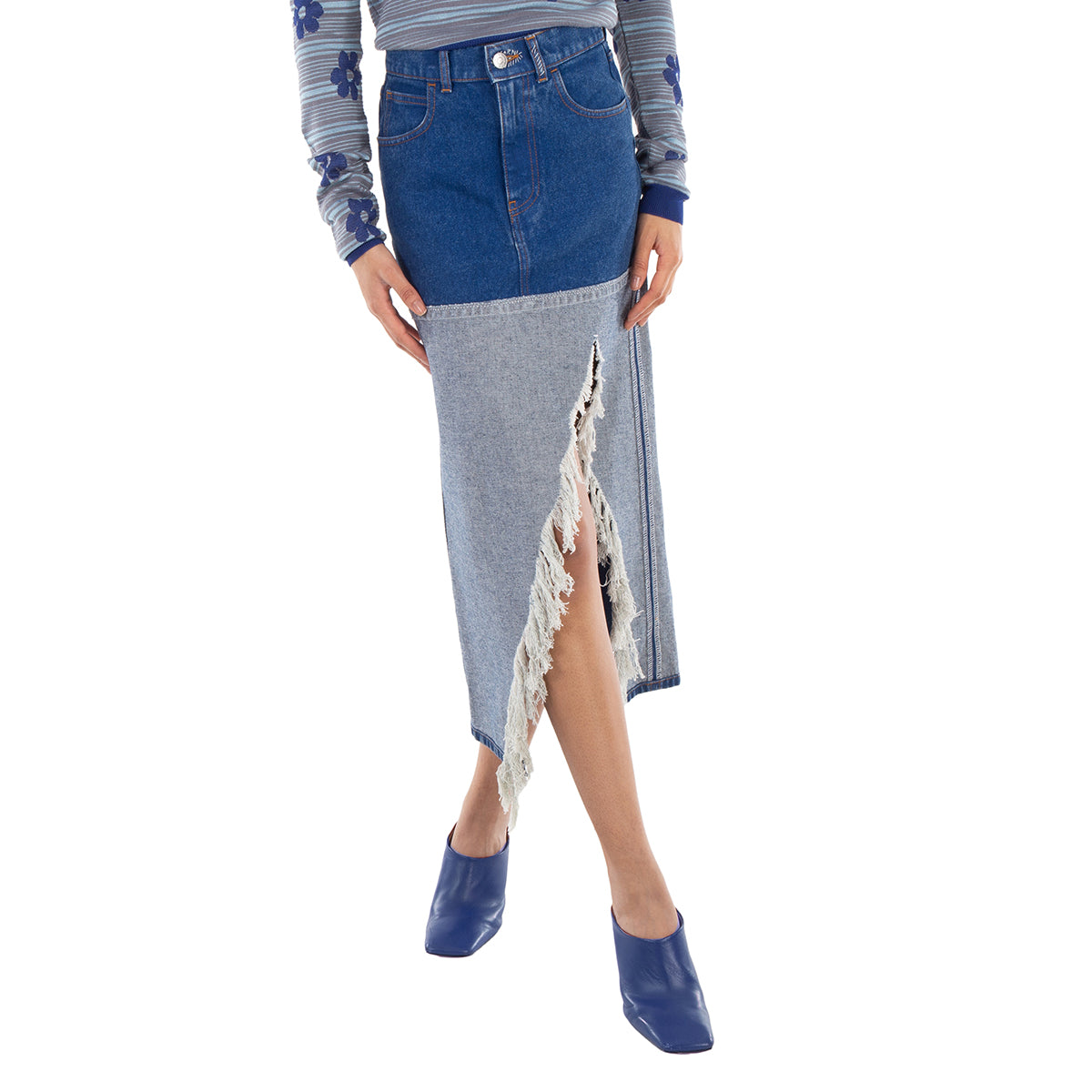 Марни Блечд Коутд Деним Миди юбка Marni, Ocean
Марни Блечд Коутд Деним Миди юбка Marni, Ocean