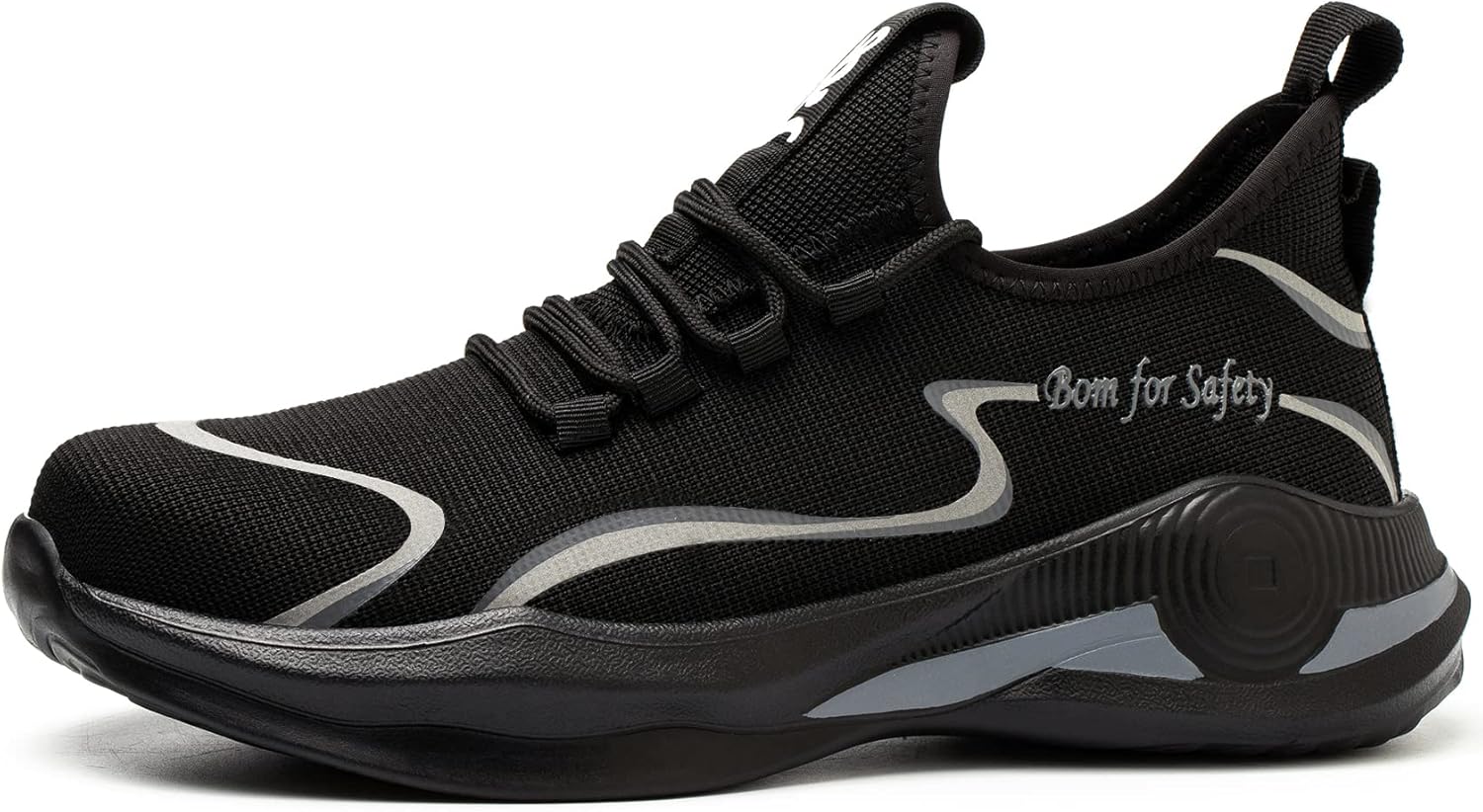 Ботинки Kezhiho с металлическим носком для мужчин, легкие, удобные, противоскользящие, стойкие к проколам, безопасные, дышащие, прочные строительные и промышленные кроссовки, черный/серый
Ботинки Kezhiho с металлическим носком для мужчин, легкие, удобные, противоскользящие, стойкие к проколам, безопасные, дышащие, прочные строительные и промышленные кроссовки, черный/серый