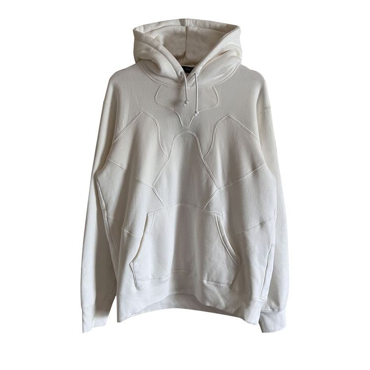 Худи Undercover Paneled Hoodie White, белый 
Худи Undercover Paneled Hoodie White, белый