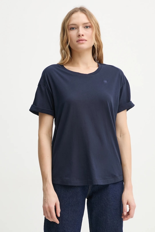 Хлопковая футболка G-Star, темно-синий
Хлопковая футболка G-Star, темно-синий