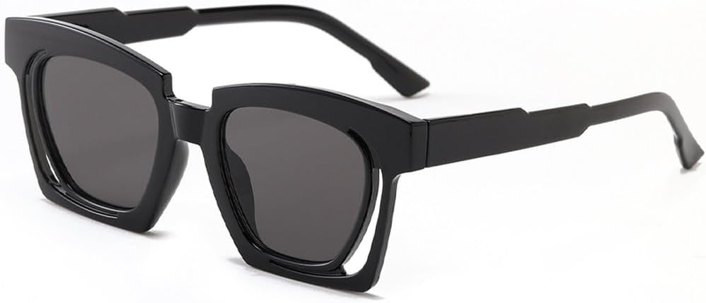 Полые солнцезащитные очки с индивидуальным дизайном для женщин, большие солнцезащитные очки для мужчин, очки для вечеринок, защита от ультрафиолета UV400 TKKTLLT, Black Grey
Полые солнцезащитные очки с индивидуальным дизайном для женщин, большие солнцезащитные очки для мужчин, очки для вечеринок, защита от ультрафиолета UV400 TKKTLLT, Black Grey