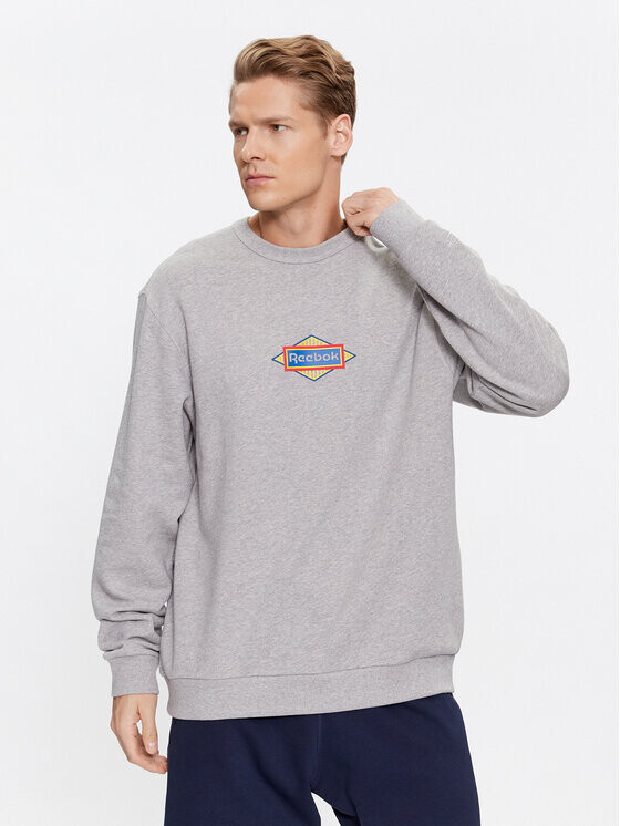 Толстовка обычного кроя Reebok, серый
Толстовка обычного кроя Reebok, серый