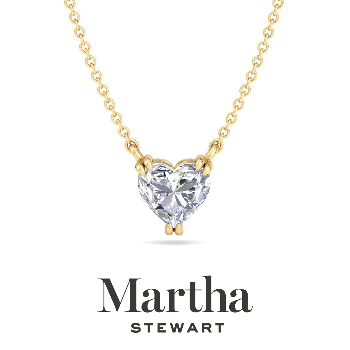 Ожерелье Марты Стюарт с выращенными в лаборатории бриллиантами в форме сердца из 14-каратного золота. Martha Stewart, 14K Yellow Gold/1 Carat
Ожерелье Марты Стюарт с выращенными в лаборатории бриллиантами в форме сердца из 14-каратного золота. Martha Stewart, 14K Yellow Gold/1 Carat