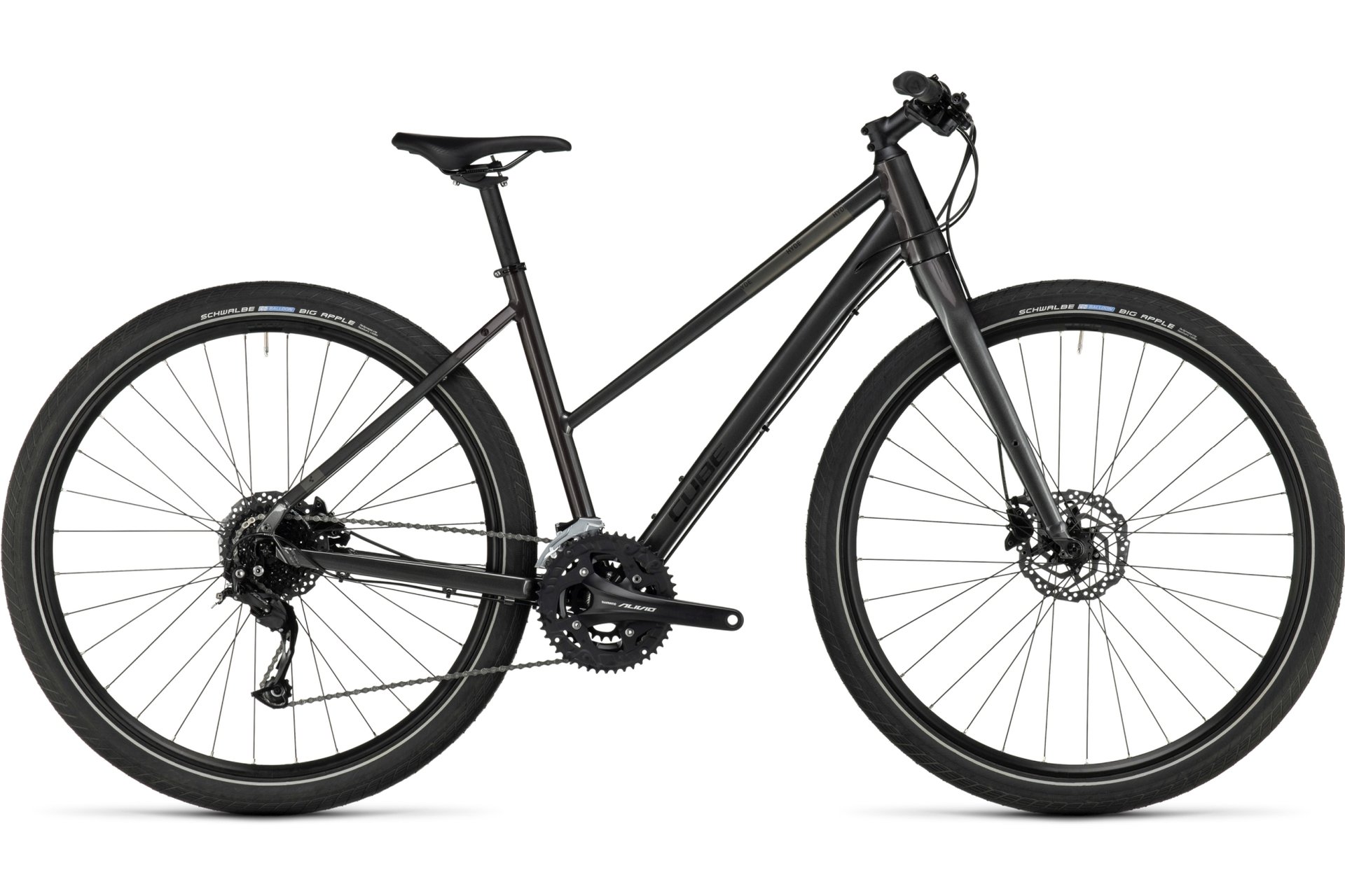Кроссовый велосипед Cube Hyde - 28 дюймов - Damen Sport - 2024, цвет Grau|graphite´n´black
Кроссовый велосипед Cube Hyde - 28 дюймов - Damen Sport - 2024, цвет Grau|graphite´n´black
