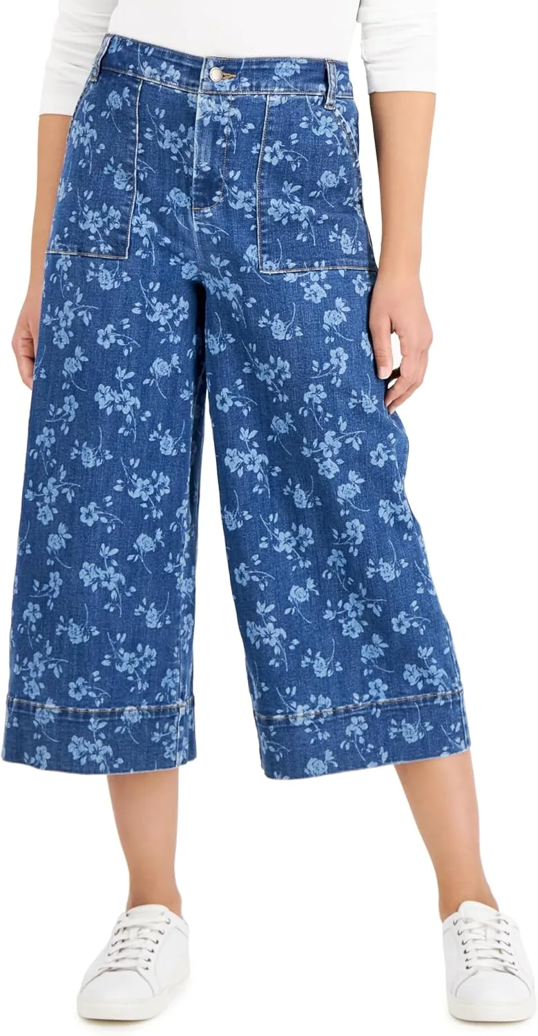 Charter Club Printed Culotte Jeans Charter Club Damask
Charter Club Printed Culotte Jeans Charter Club Damask