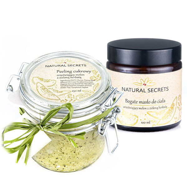 Набор: скраб для тела Natural Secrets Melon Z Zieloną Herbatą, 100 мл
Набор: скраб для тела Natural Secrets Melon Z Zieloną Herbatą, 100 мл