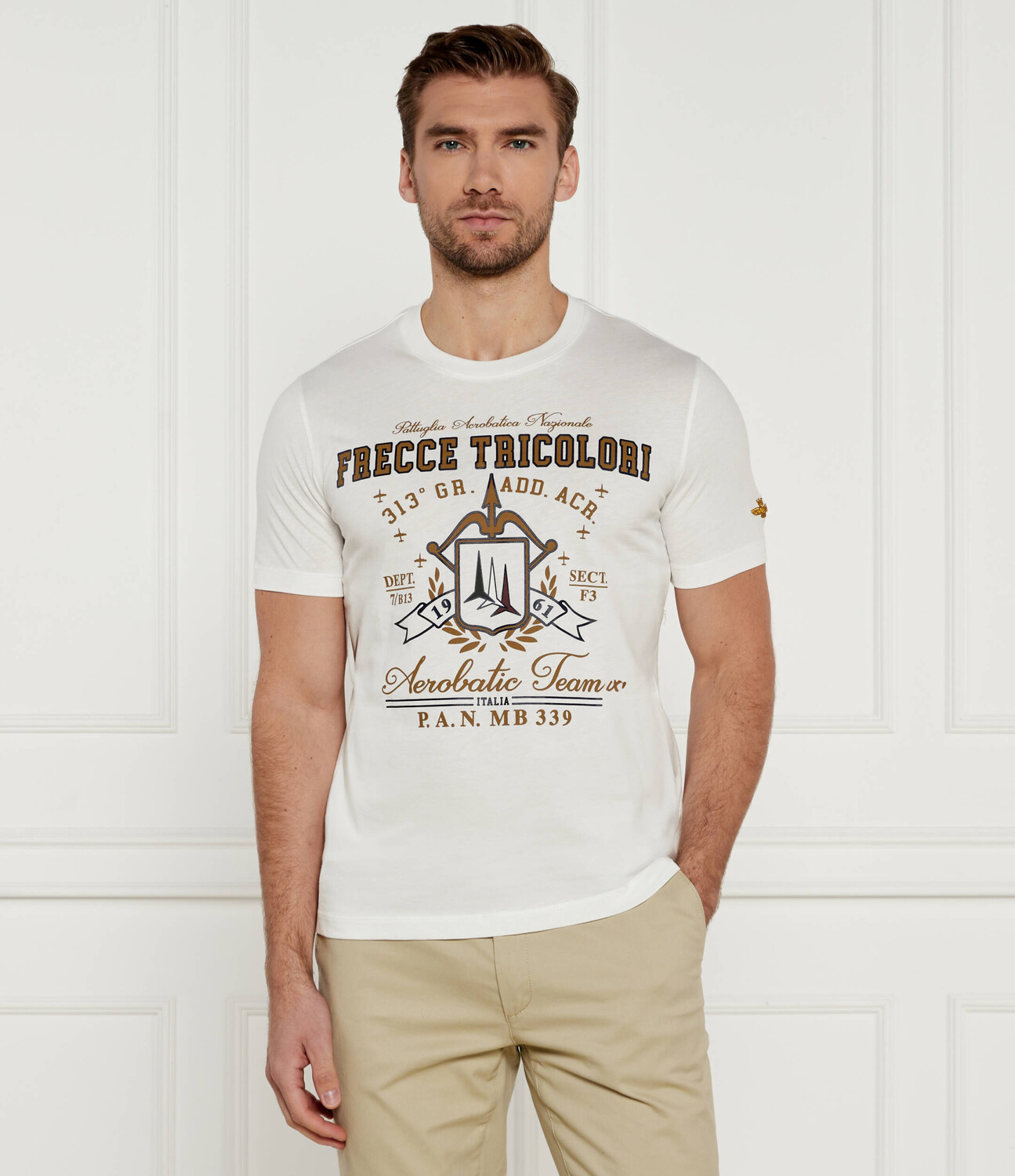 Футболка Aeronautica Militare Regular Fit, кремовый
Футболка Aeronautica Militare Regular Fit, кремовый