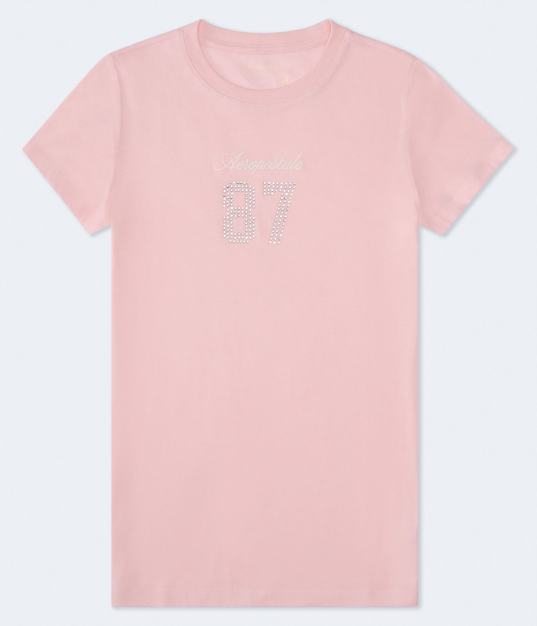 Футболка Aeropostale 87 с графическим рисунком из страз, розовый
Футболка Aeropostale 87 с графическим рисунком из страз, розовый