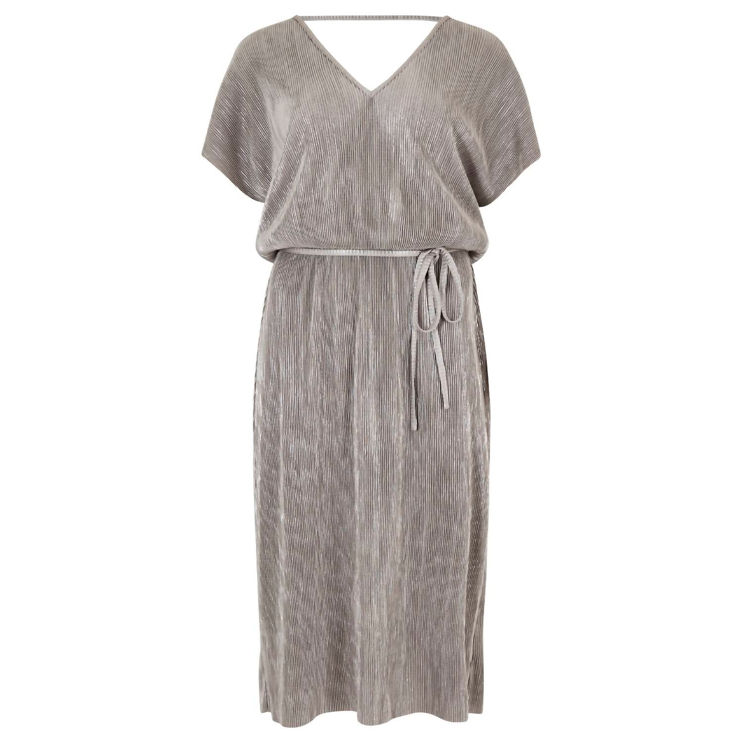 Платье с V-образным вырезом Plisse Silver APRICOT
Платье с V-образным вырезом Plisse Silver APRICOT