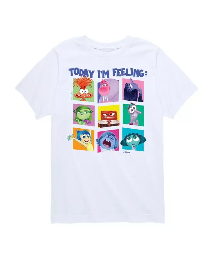 Футболка с принтом для мальчиков Inside Out 2 "Today I'm feeling" Disney, белый
Футболка с принтом для мальчиков Inside Out 2 "Today I'm feeling" Disney, белый