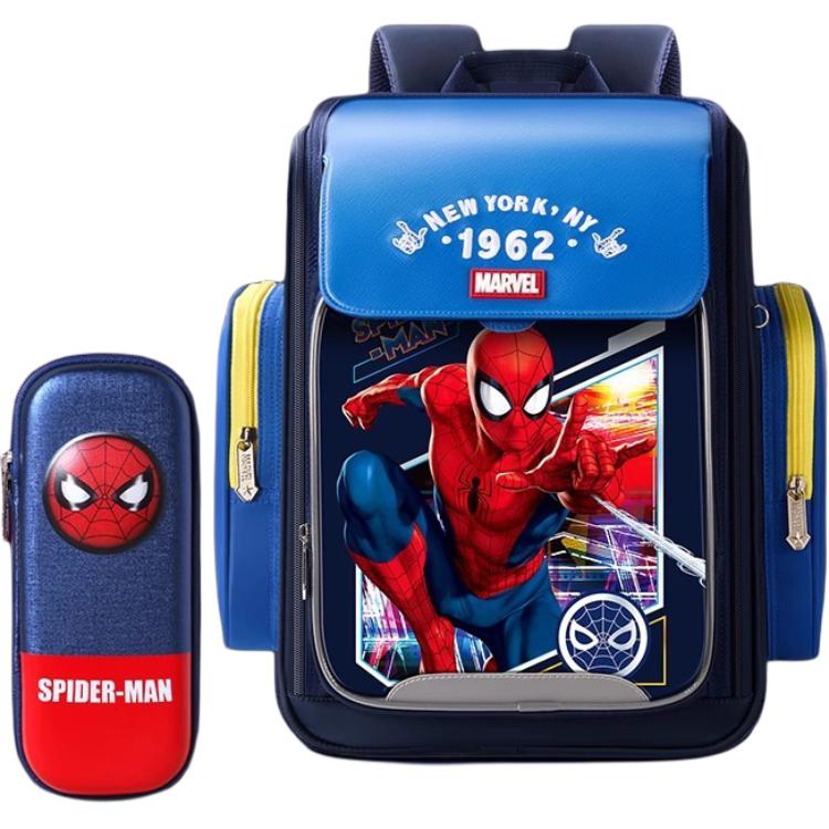 Disney Полиэстеровая модная разгрузочная книжная сумка для маленьких детей синий красный, New Spider-Man+Pen Pouch
Disney Полиэстеровая модная разгрузочная книжная сумка для маленьких детей синий красный, New Spider-Man+Pen Pouch