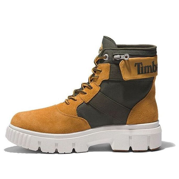 Кроссовки greyfield 6 inch waterproof fold-down boots 'wheat suede' Timberland, желтый
Кроссовки greyfield 6 inch waterproof fold-down boots 'wheat suede' Timberland, желтый