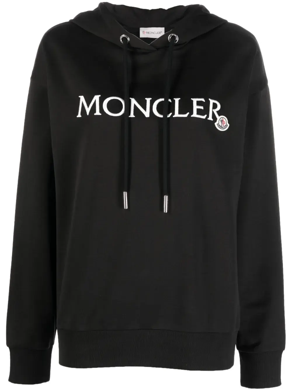 Худи с вышитым логотипом MONCLER, черный
Худи с вышитым логотипом MONCLER, черный