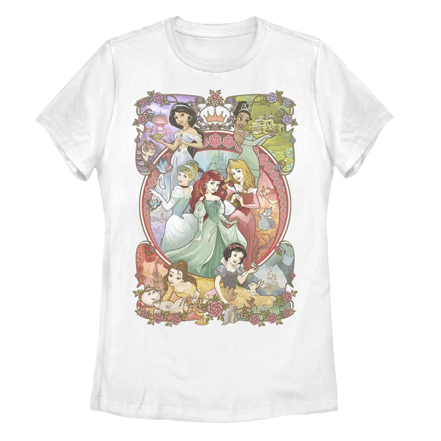 Классическая футболка с рисунком группы принцесс Диснея для юниоров Disney
Классическая футболка с рисунком группы принцесс Диснея для юниоров Disney