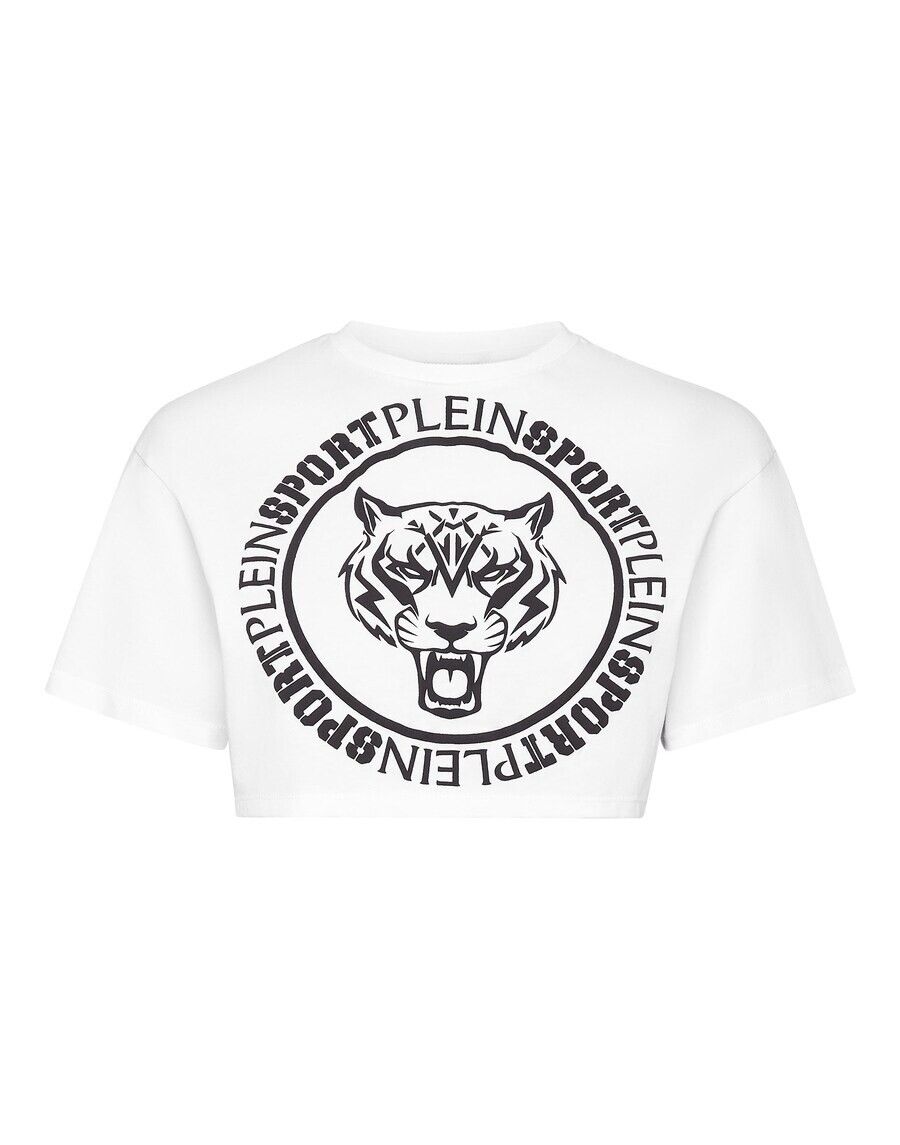 Укороченный топ Plein Sport Top, белый
Укороченный топ Plein Sport Top, белый