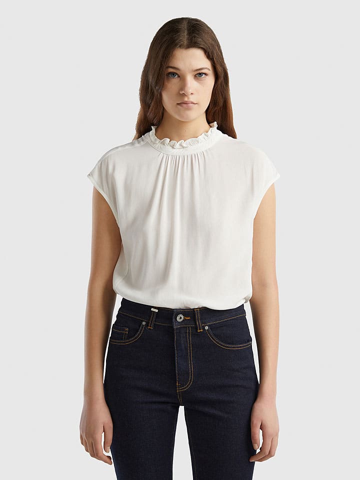 Блузка Benetton, белый
Блузка Benetton, белый