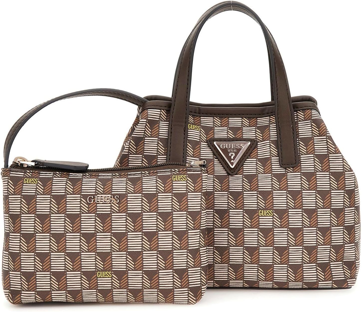 GUESS женская мини-сумка G Wave, Brown Logo
GUESS женская мини-сумка G Wave, Brown Logo