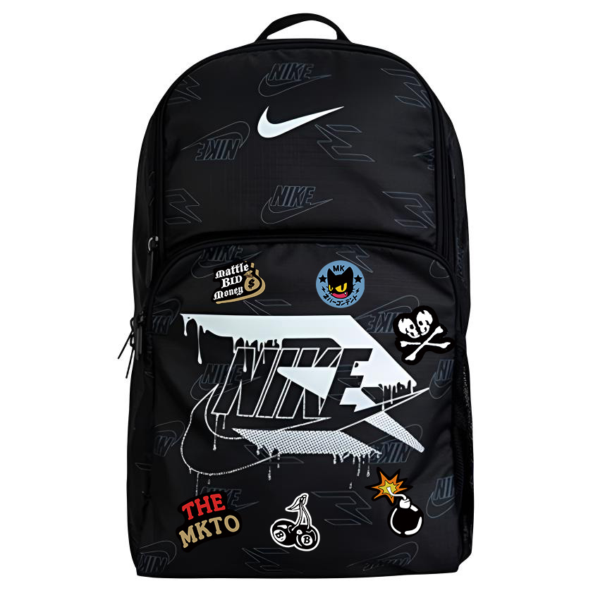 Nike Полиэстеровый рюкзак унисекс Jet Black, Bomb
Nike Полиэстеровый рюкзак унисекс Jet Black, Bomb