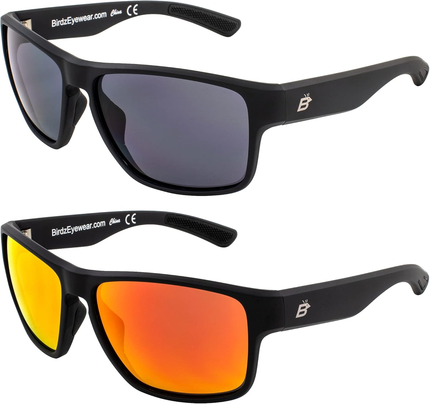 Солнцезащитные очки Birdz Eyewear Glide (2 пары) для мужчин и женщин. Линзы с защитой от царапин. Легкая черная квадратная оправа. Дымчатые и красные зеркальные линзы, Smoke & Red
Солнцезащитные очки Birdz Eyewear Glide (2 пары) для мужчин и женщин. Линзы с защитой от царапин. Легкая черная квадратная оправа. Дымчатые и красные зеркальные линзы, Smoke & Red