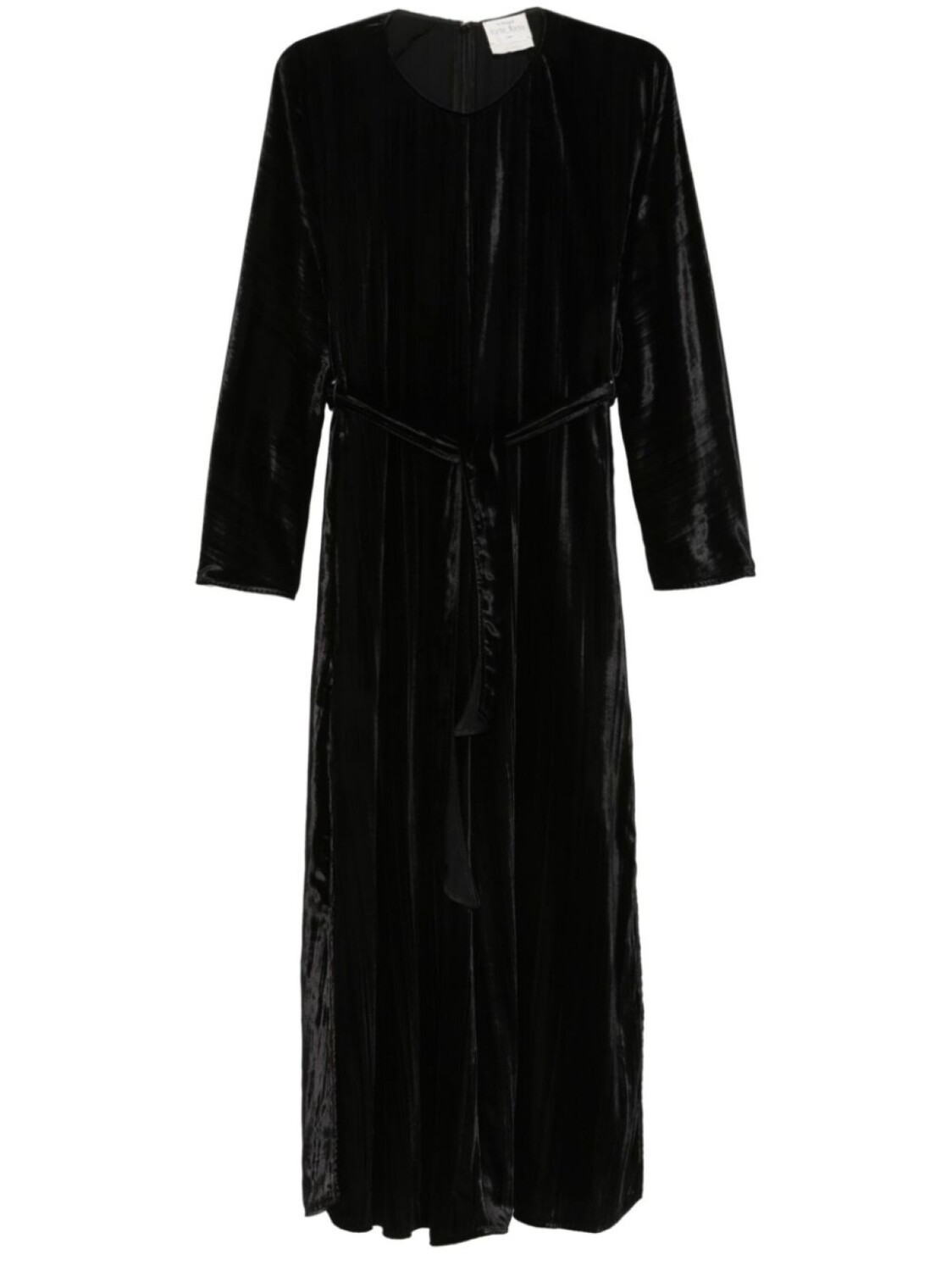 Forte Forte плиссированное бархатное макси-платье, черный
Forte Forte плиссированное бархатное макси-платье, черный