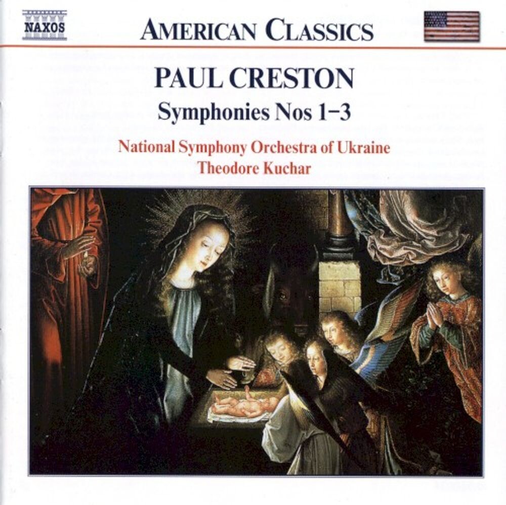 Диск CD Symphonies Nos 1-3 - Paul Creston
Диск CD Symphonies Nos 1-3 - Paul Creston