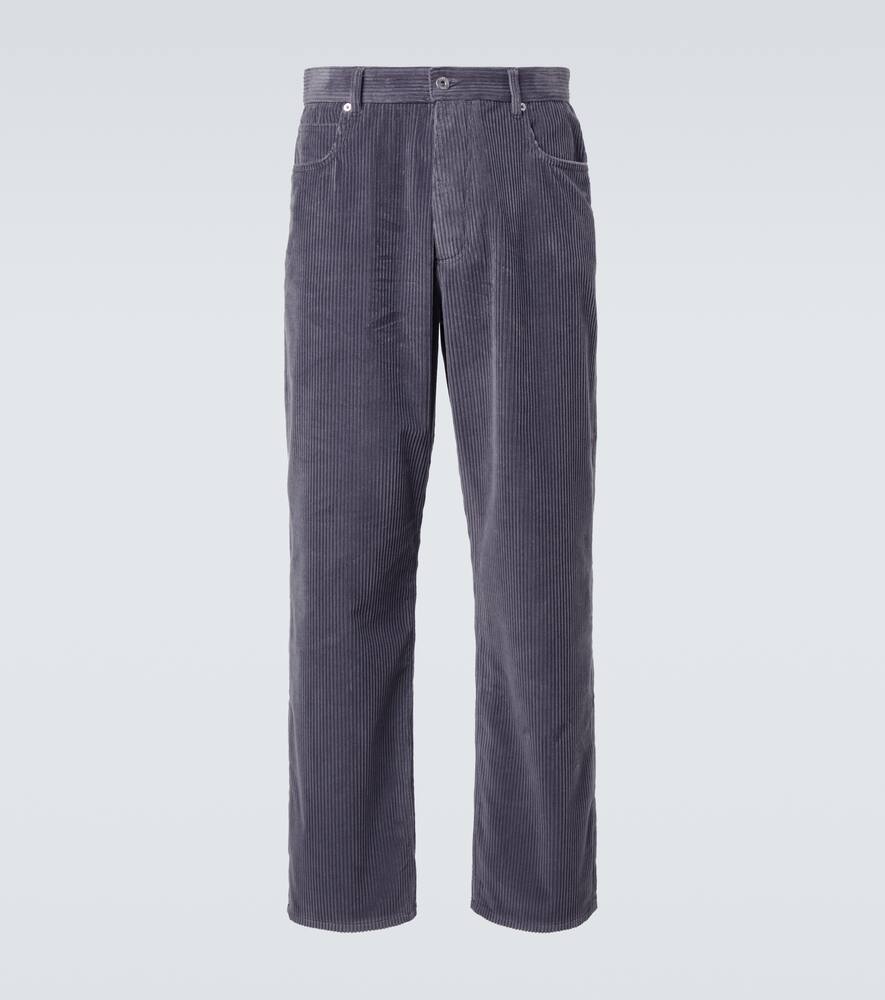 Прямые брюки из матового хлопкового вельвета Bottega Veneta, Thunder
Прямые брюки из матового хлопкового вельвета Bottega Veneta, Thunder