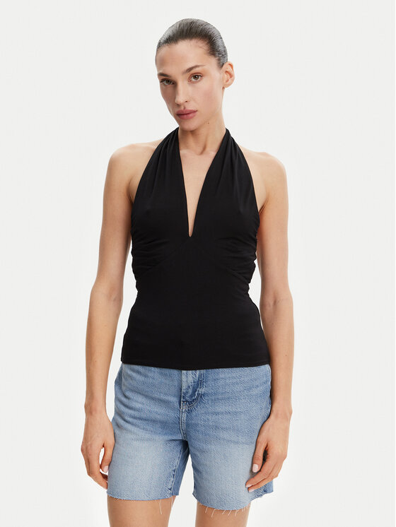 Топ облегающего кроя W5GP16 KACM2 Guess, черный
Топ облегающего кроя W5GP16 KACM2 Guess, черный