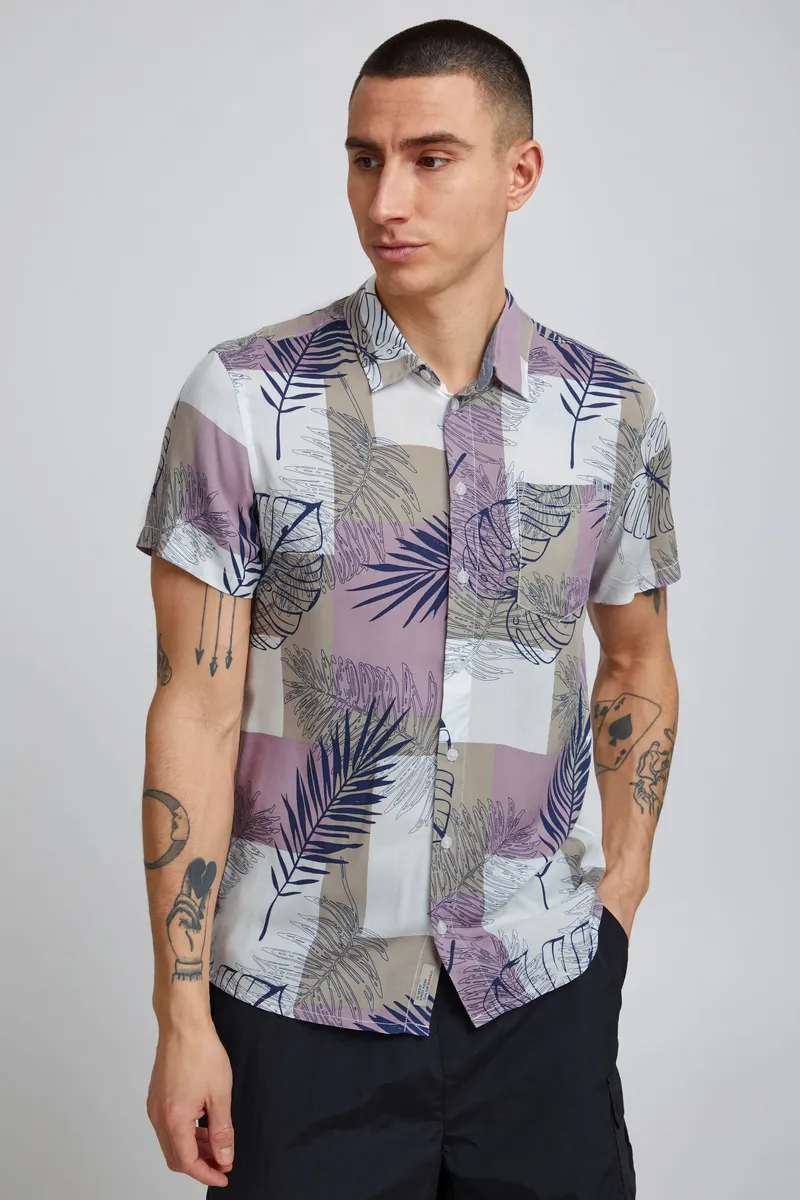 Рубашка с короткими рукавами из смесового материала "BLEND BHShirt - 20714085", цвет Nirvana
Рубашка с короткими рукавами из смесового материала "BLEND BHShirt - 20714085", цвет Nirvana