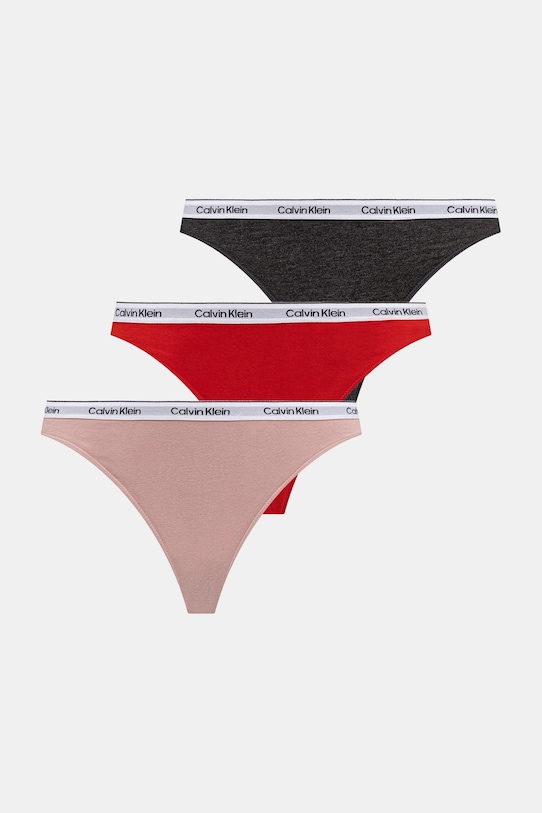 3 пары стрингов Calvin Klein Underwear, красный
3 пары стрингов Calvin Klein Underwear, красный