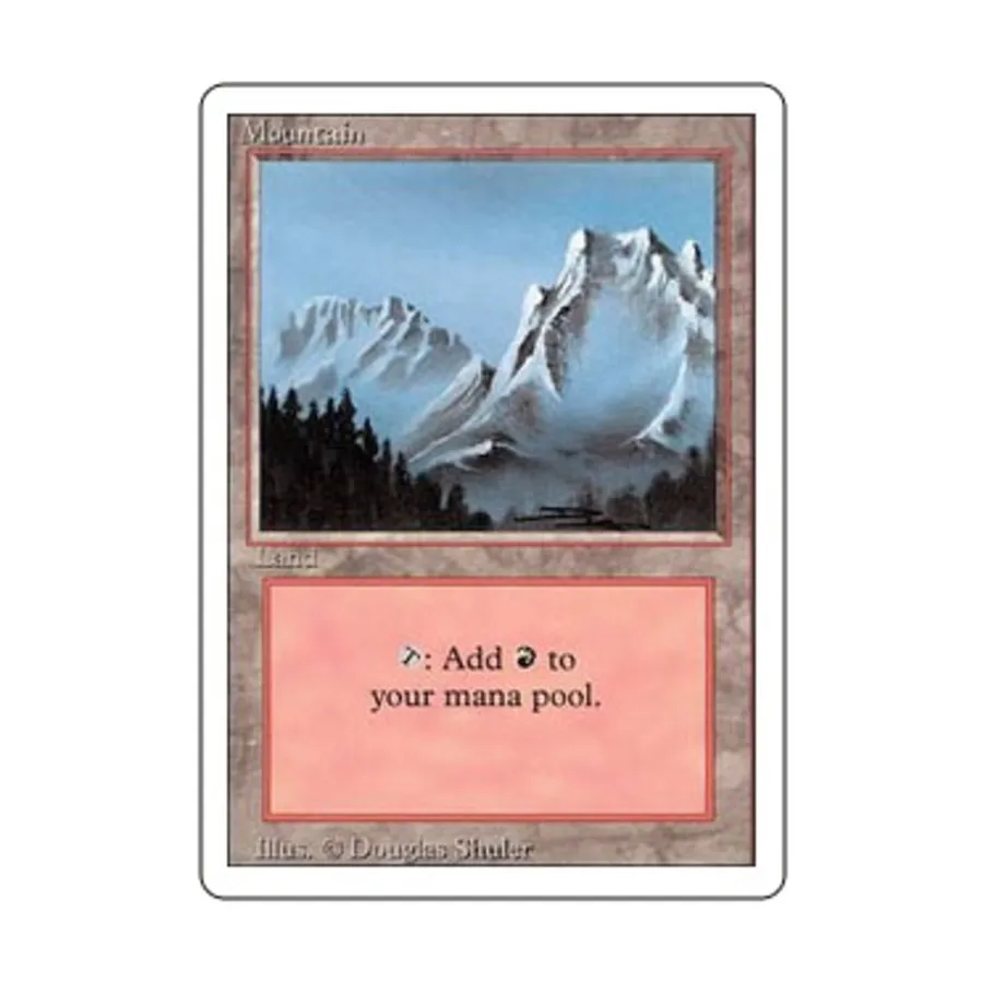 CCG Гора - Вер. 1 (С), MTG - 3rd Edition (Revised)
CCG Гора - Вер. 1 (С), MTG - 3rd Edition (Revised)