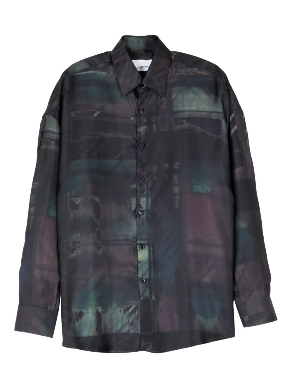 Рубашка с заниженными плечами Costumein, черный
Рубашка с заниженными плечами Costumein, черный