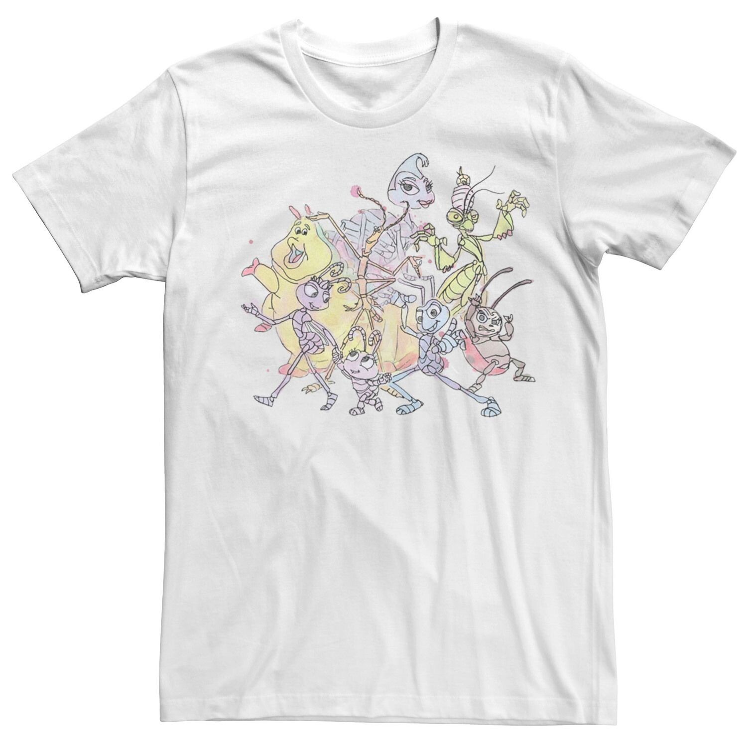 Мужская футболка Disney A Bug's Life с акварельными жуками Licensed Character
Мужская футболка Disney A Bug's Life с акварельными жуками Licensed Character