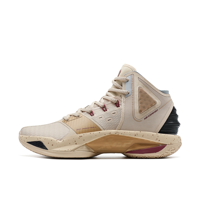 XTEP Баскетбольные кроссовки среднего размера с противоскользящей подошвой, мужские, бежево-коричневые, серые
XTEP Баскетбольные кроссовки среднего размера с противоскользящей подошвой, мужские, бежево-коричневые, серые