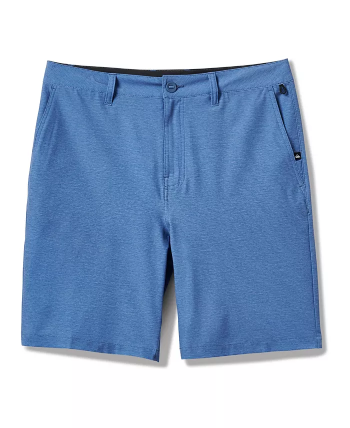 Мужские гибридные шорты Union Heather Amphibian 20 Quiksilver, синий 
Мужские гибридные шорты Union Heather Amphibian 20 Quiksilver, синий