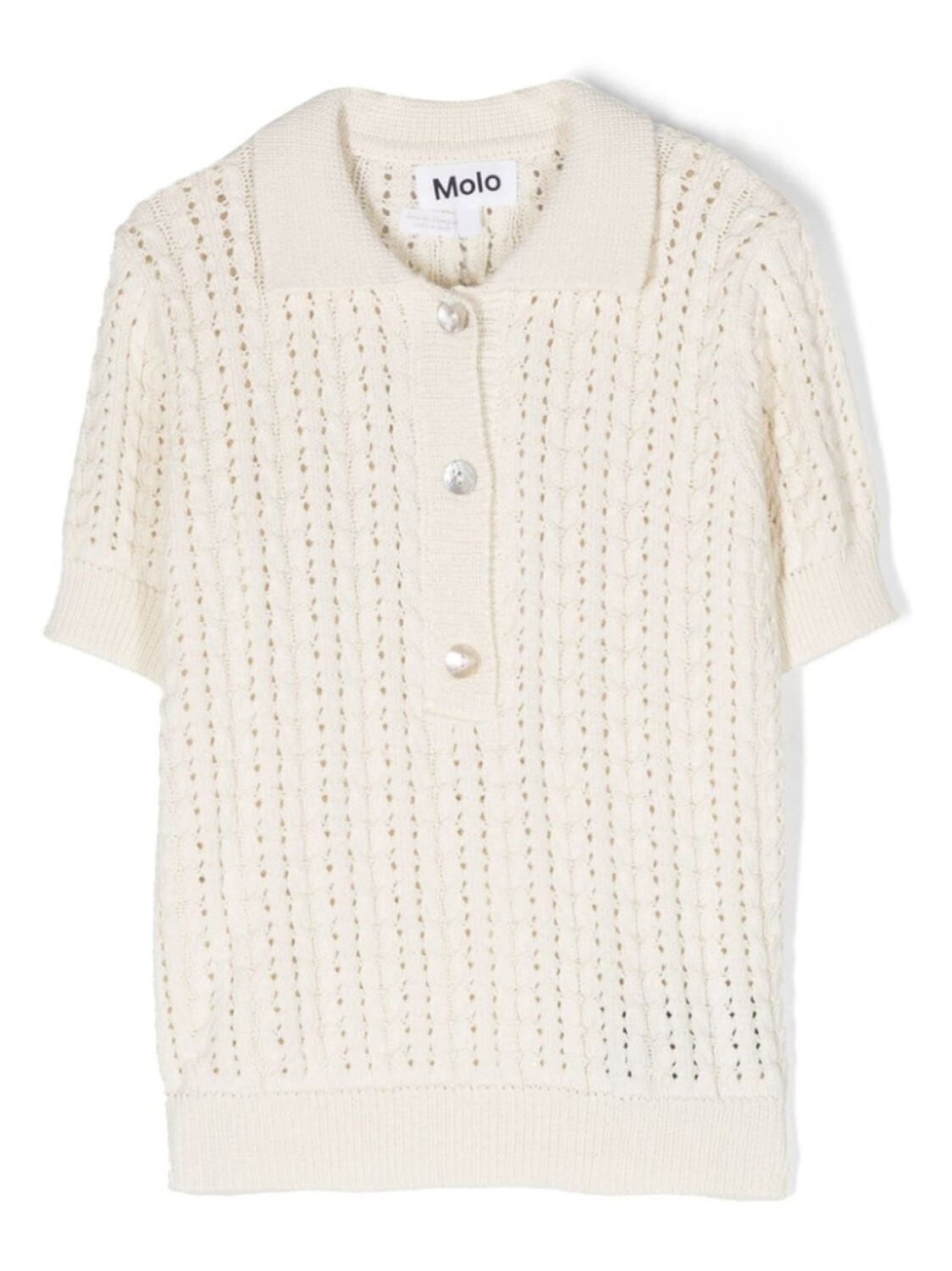 Molo футболка Gretel рыхлой вязки, белый
Molo футболка Gretel рыхлой вязки, белый