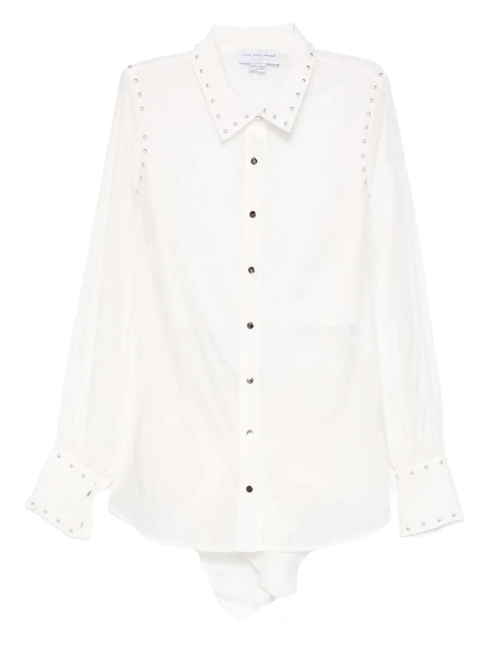 Рубашка с завязками на спине Never Fully Dressed, белый
Рубашка с завязками на спине Never Fully Dressed, белый