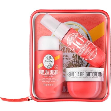 Набор для ухода за кожей Sol de Janeiro Bom Dia, 3 предмета
Набор для ухода за кожей Sol de Janeiro Bom Dia, 3 предмета