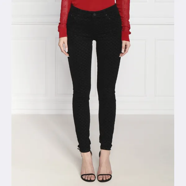 Джинсы скинни из флока кл. Karl Lagerfeld, черный
Джинсы скинни из флока кл. Karl Lagerfeld, черный