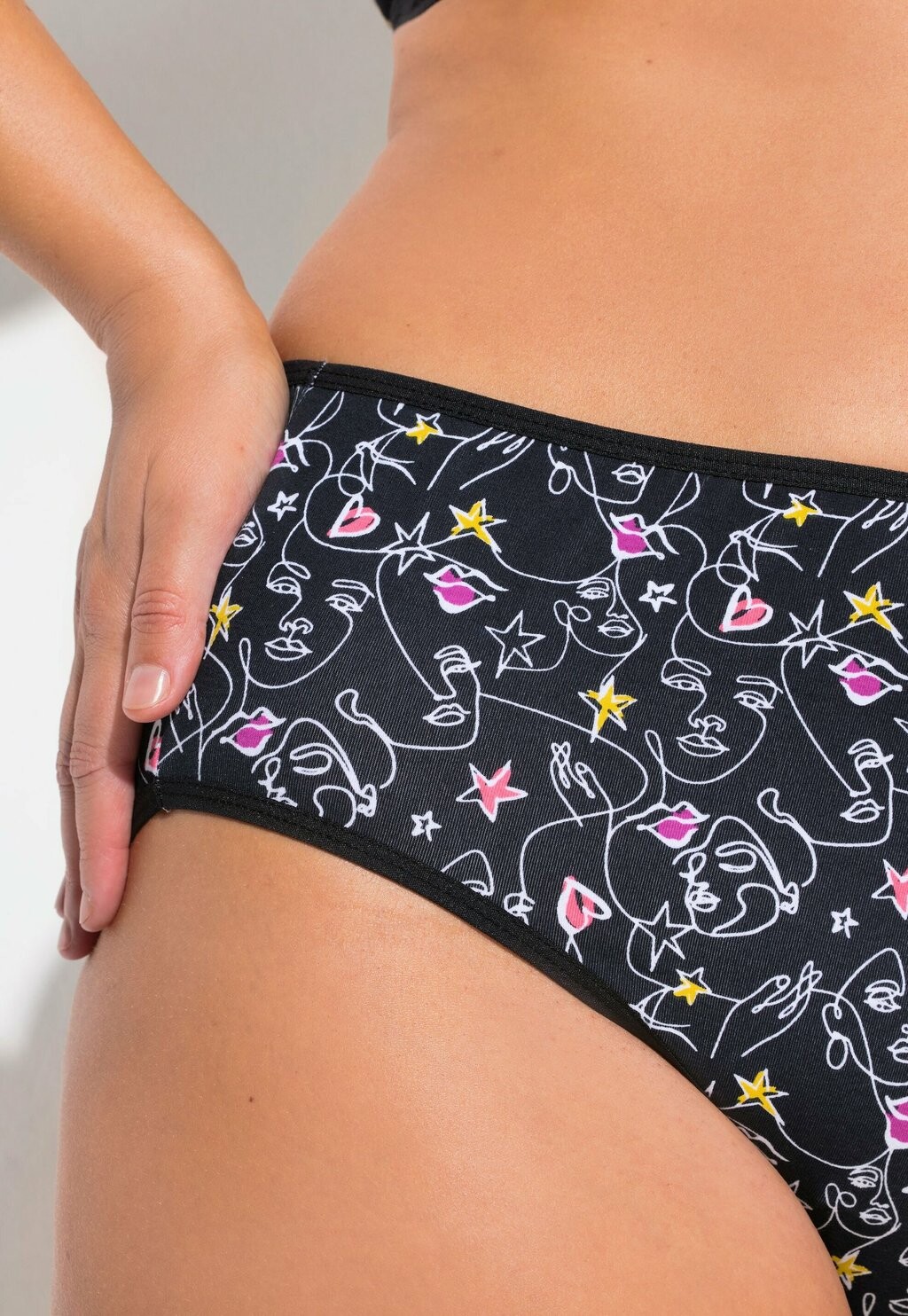 Трусы 5ER-PACK Ulla Popken, черный
Трусы 5ER-PACK Ulla Popken, черный