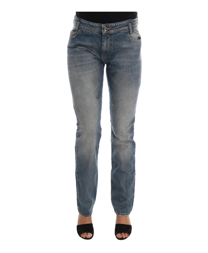 Джинсы из эластичного денима Costume National, синий
Джинсы из эластичного денима Costume National, синий