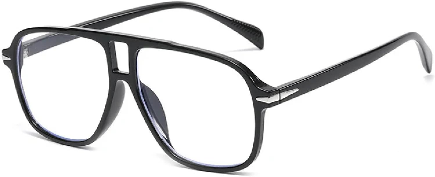 Ретро солнцезащитные очки с двойной перемычкой для женщин, модные, с прозрачными градиентными линзами, защита от УФ-излучения UV400, мужские очки с заклепками TVTBBVV, Black Clear
Ретро солнцезащитные очки с двойной перемычкой для женщин, модные, с прозрачными градиентными линзами, защита от УФ-излучения UV400, мужские очки с заклепками TVTBBVV, Black Clear