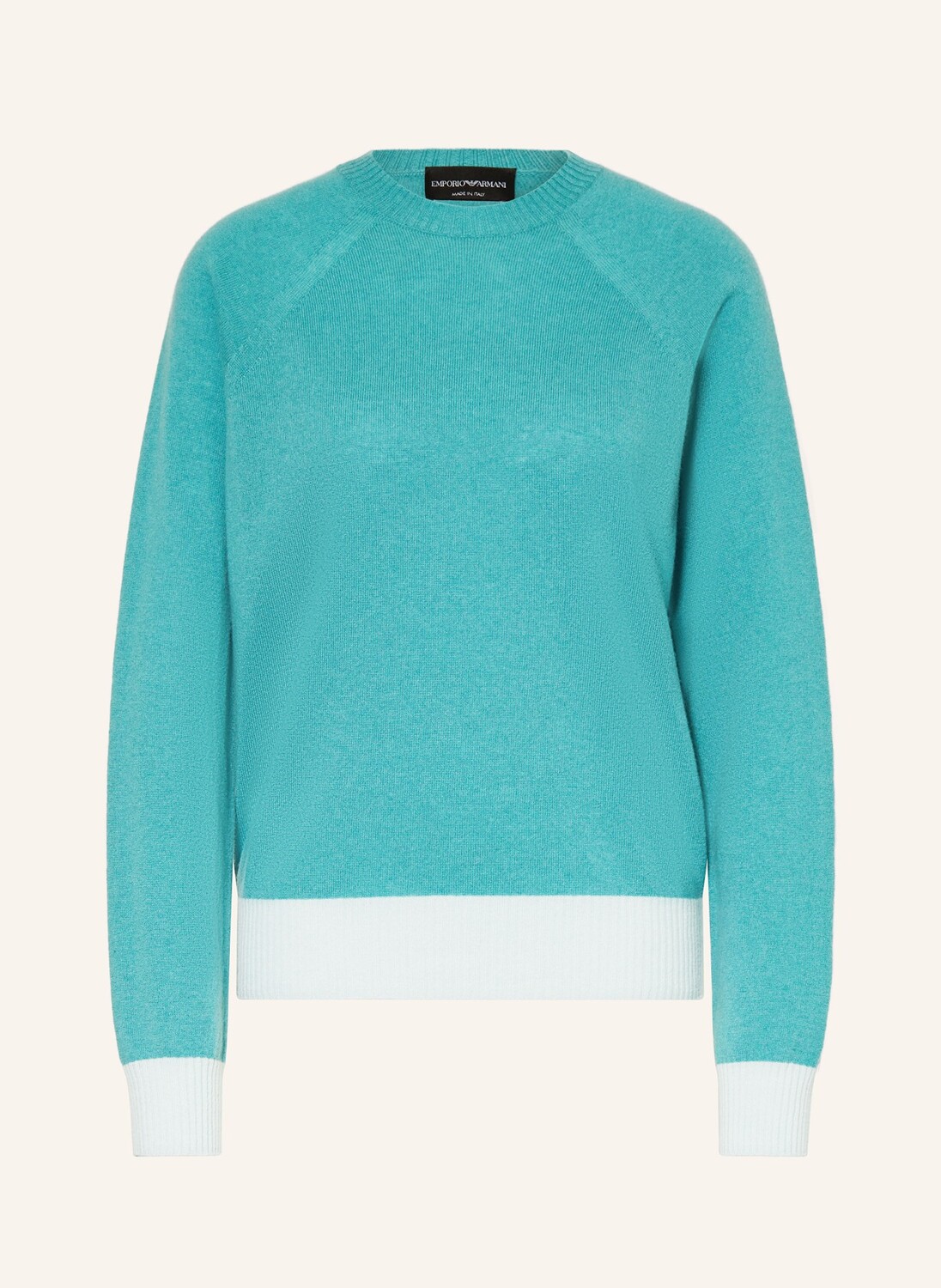Свитер с кашемиром Emporio Armani, зеленый
Свитер с кашемиром Emporio Armani, зеленый