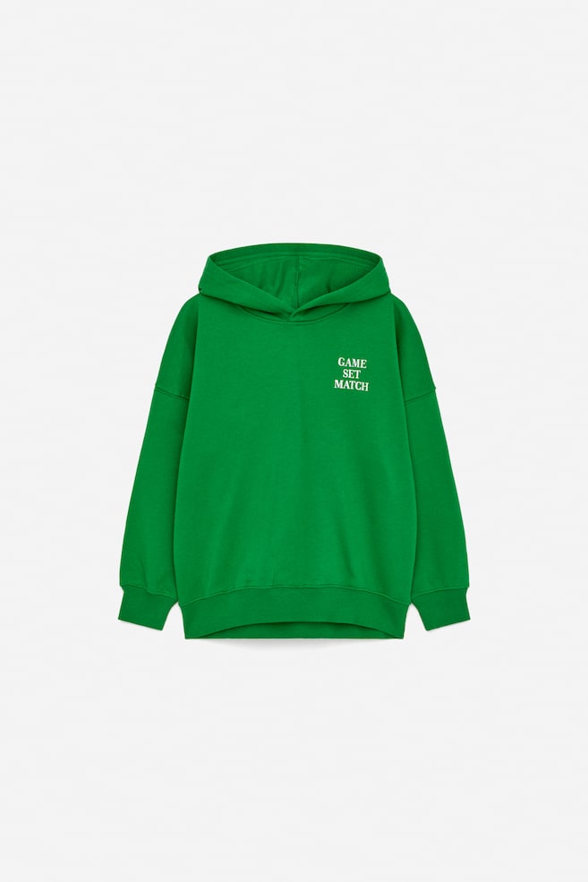 Тяжелая толстовка с капюшоном Arket, зеленый
Тяжелая толстовка с капюшоном Arket, зеленый