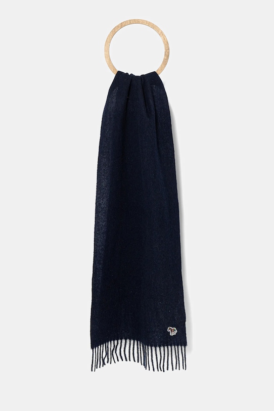 Шерстяной шарф Paul Smith, темно-синий
Шерстяной шарф Paul Smith, темно-синий