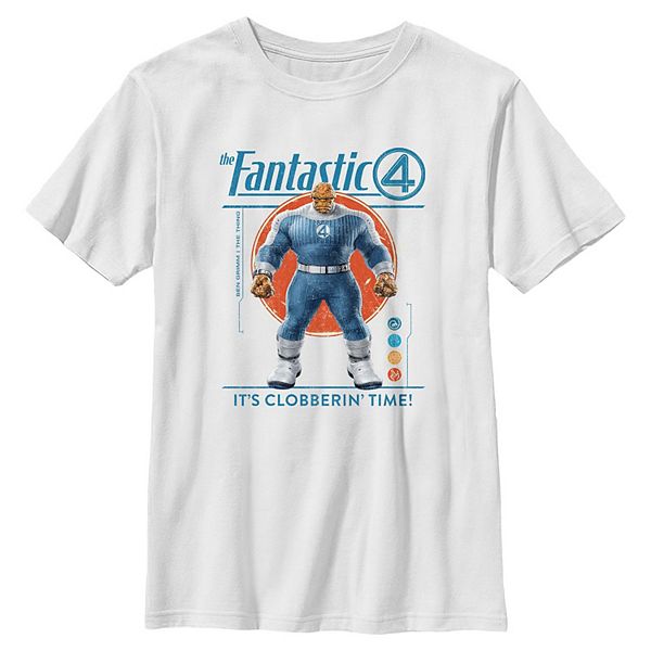 Футболка с принтом "Fantastic Four: The Thing - It's Clobberin' Time" для мальчиков 6-20 Marvel
Футболка с принтом "Fantastic Four: The Thing - It's Clobberin' Time" для мальчиков 6-20 Marvel