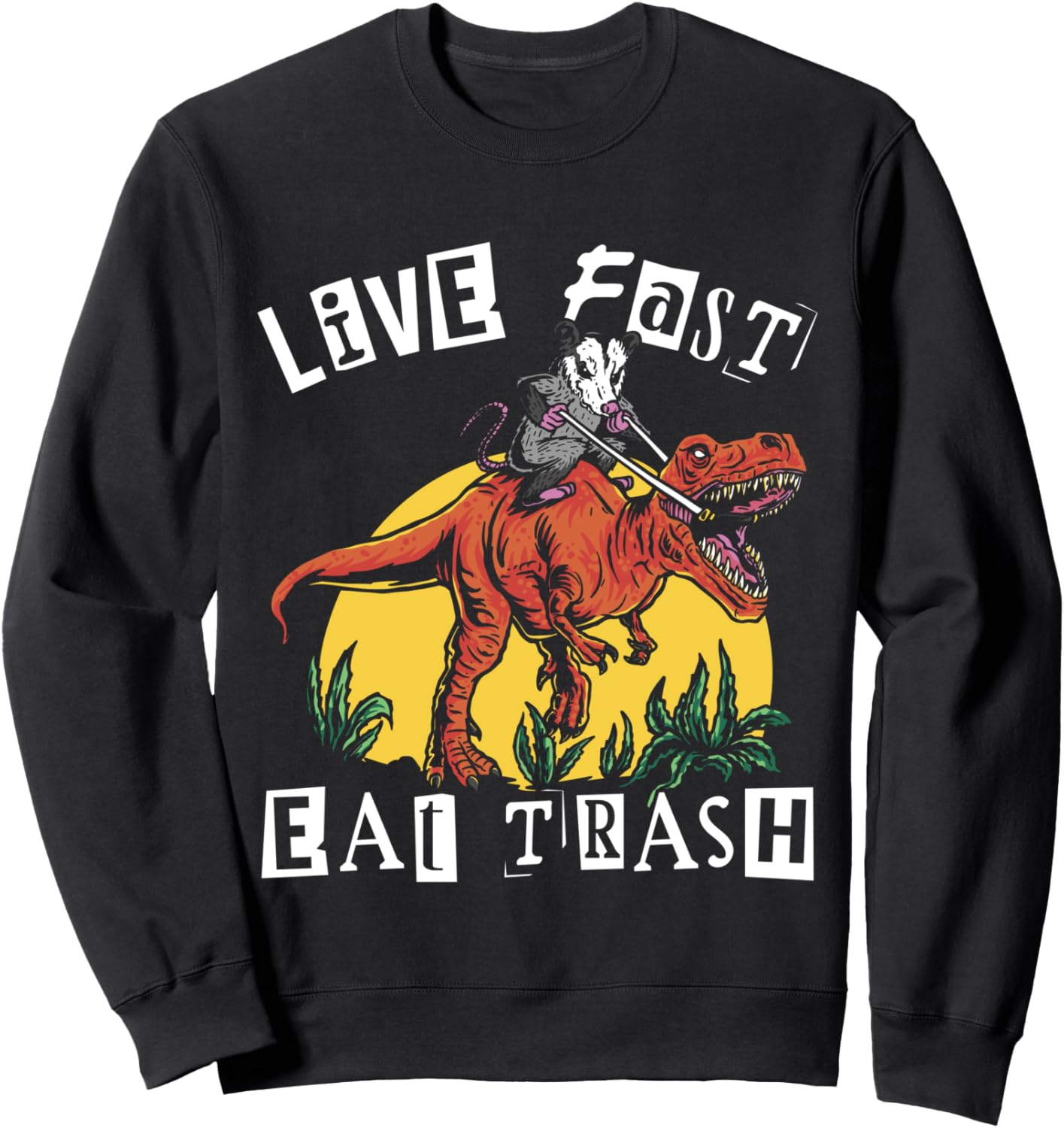 Живи быстро, ешь мусор, опоссум, панк, динозавр, тираннозавр, забавная толстовка Funny Animal Gifts For Men Animal Gifts For Women, черный
Живи быстро, ешь мусор, опоссум, панк, динозавр, тираннозавр, забавная толстовка Funny Animal Gifts For Men Animal Gifts For Women, черный