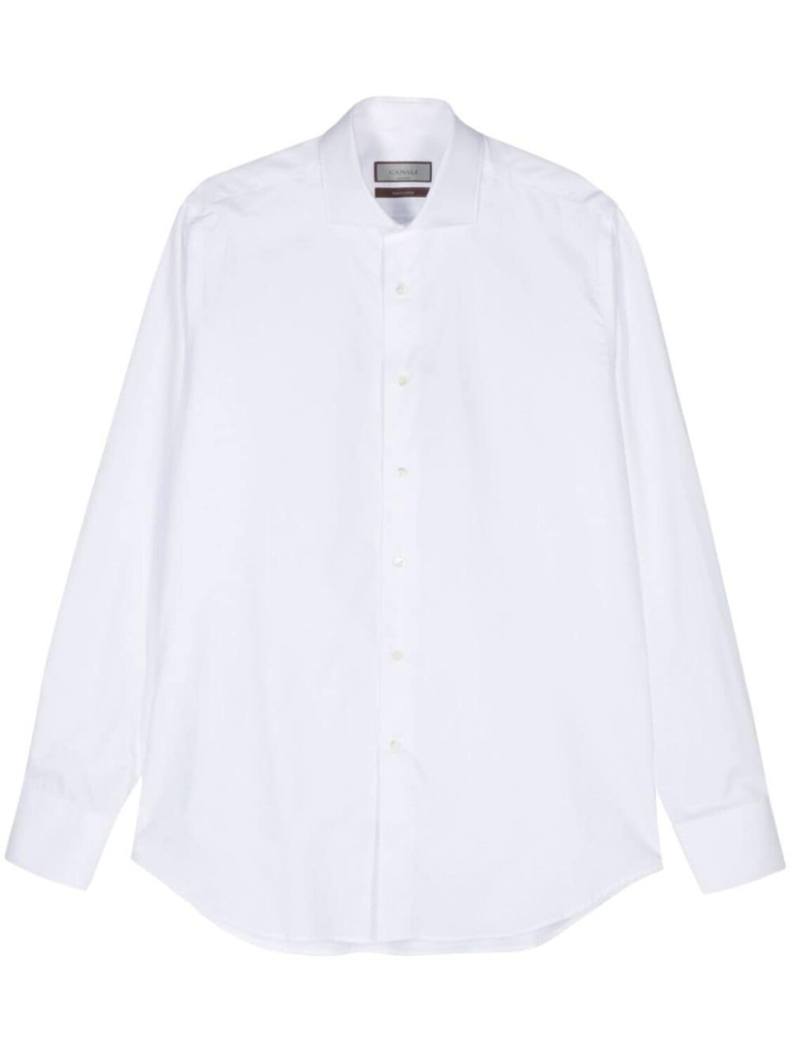Canali рубашка на пуговицах, белый 
Canali рубашка на пуговицах, белый
