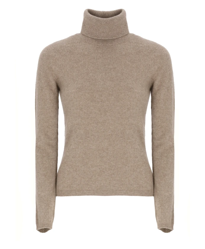 Коричневый кашемировый свитер, высокий воротник, длинные рукава. Vanisã, коричневый
Коричневый кашемировый свитер, высокий воротник, длинные рукава. Vanisã, коричневый
