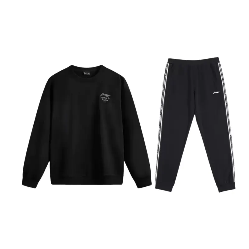 LiNing Повседневная спортивная одежда унисекс, черная
LiNing Повседневная спортивная одежда унисекс, черная